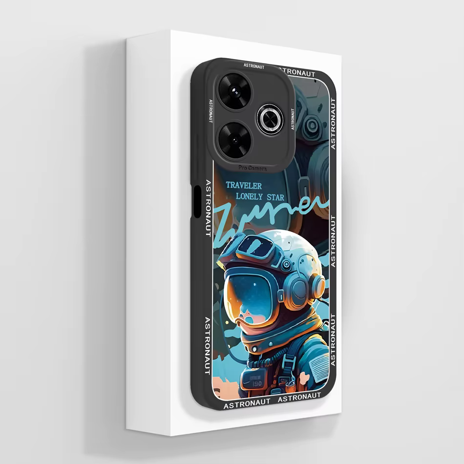 Funda con diseño de pintura al óleo y patrón de panda