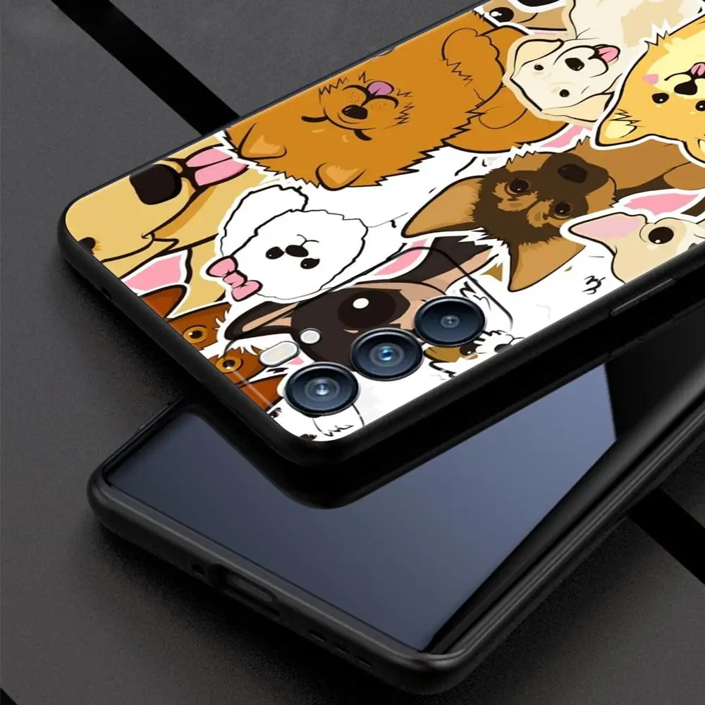 Detalle del diseño de huella canina en la funda
