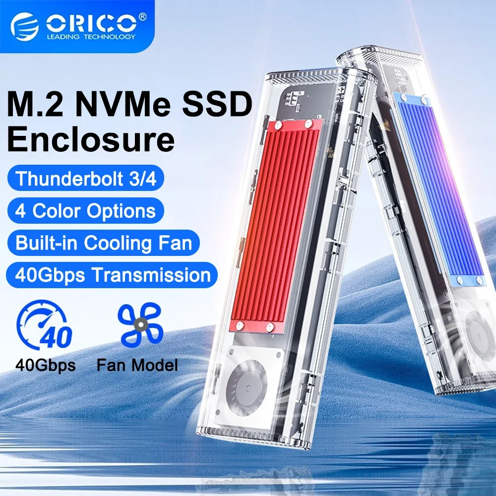 ORICO Carcasa SSD M.2 NVMe USB4 con Refrigeración para MacBook Pro - imagen 5