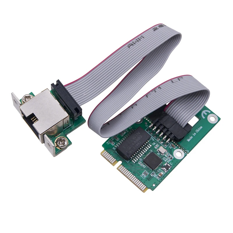 Mini Adaptador PCI Express Gigabit Ethernet – Chip Realtek RTL8111F RG45 - imagen 4