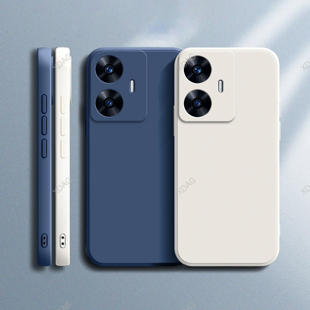 Funda Realme C55 Silicona Líquida Antigolpes con Protección Cámara