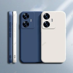 Funda Realme C55 Silicona Líquida Antigolpes con Protección Cámara