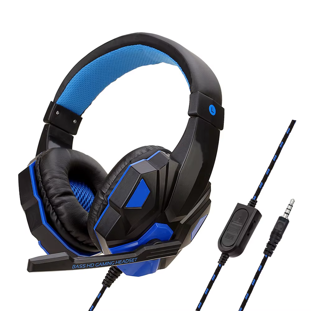 Auriculares Gaming USB con Micrófono y Cancelación de Ruido