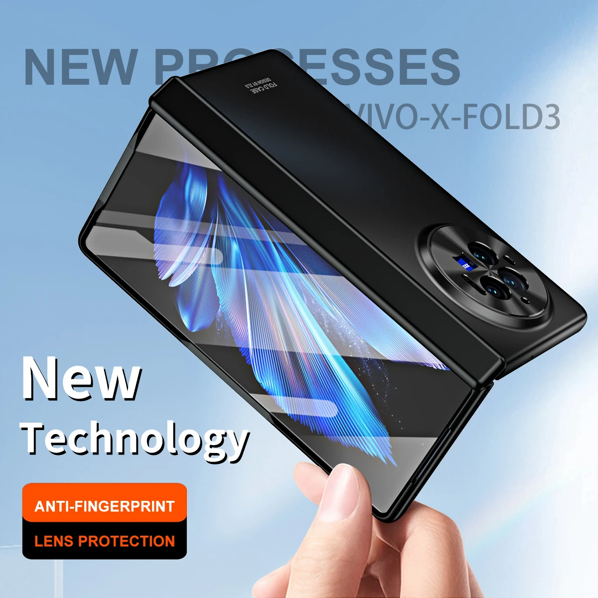Funda Vivo X Fold 3 5G con bisagra - Protección total y vidrio - imagen 5
