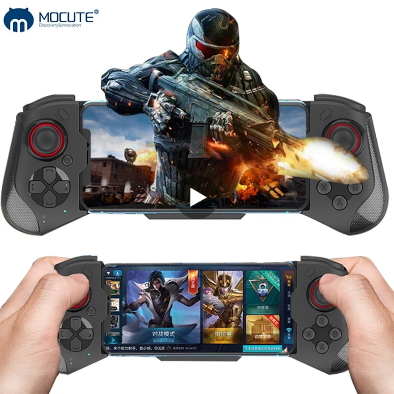 Mando Bluetooth para móvil iPhone y Android con gatillos PUBG