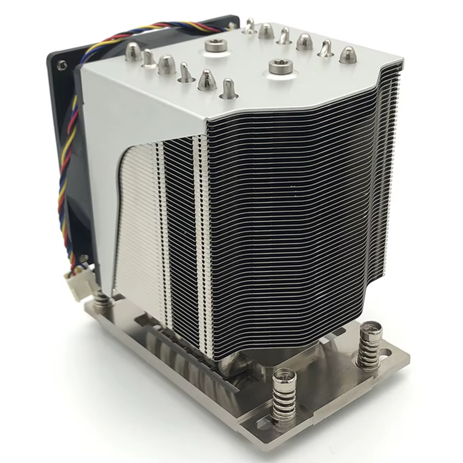 Disipador con 6 heatpipes