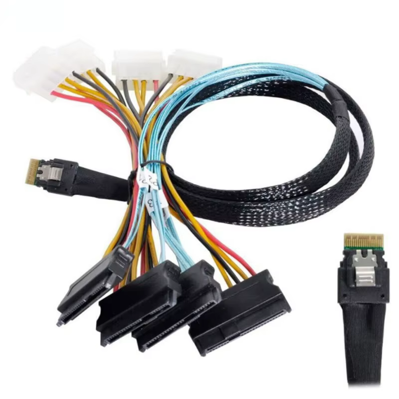 Conector SlimSAS SFF-8654 4i