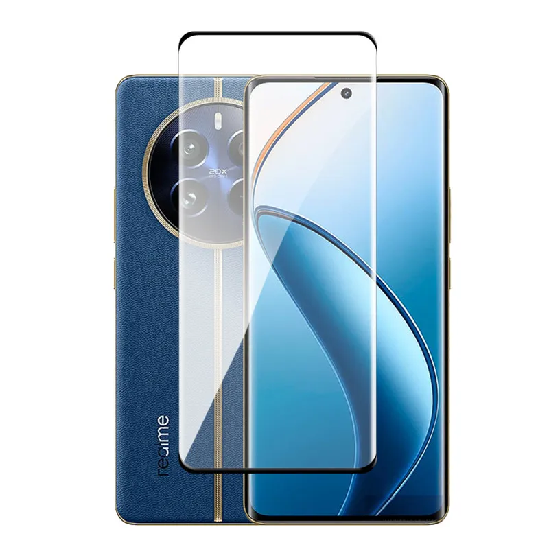 Realme 12 Pro Plus Protector Vidrio Templado Curvo 3D - imagen 4