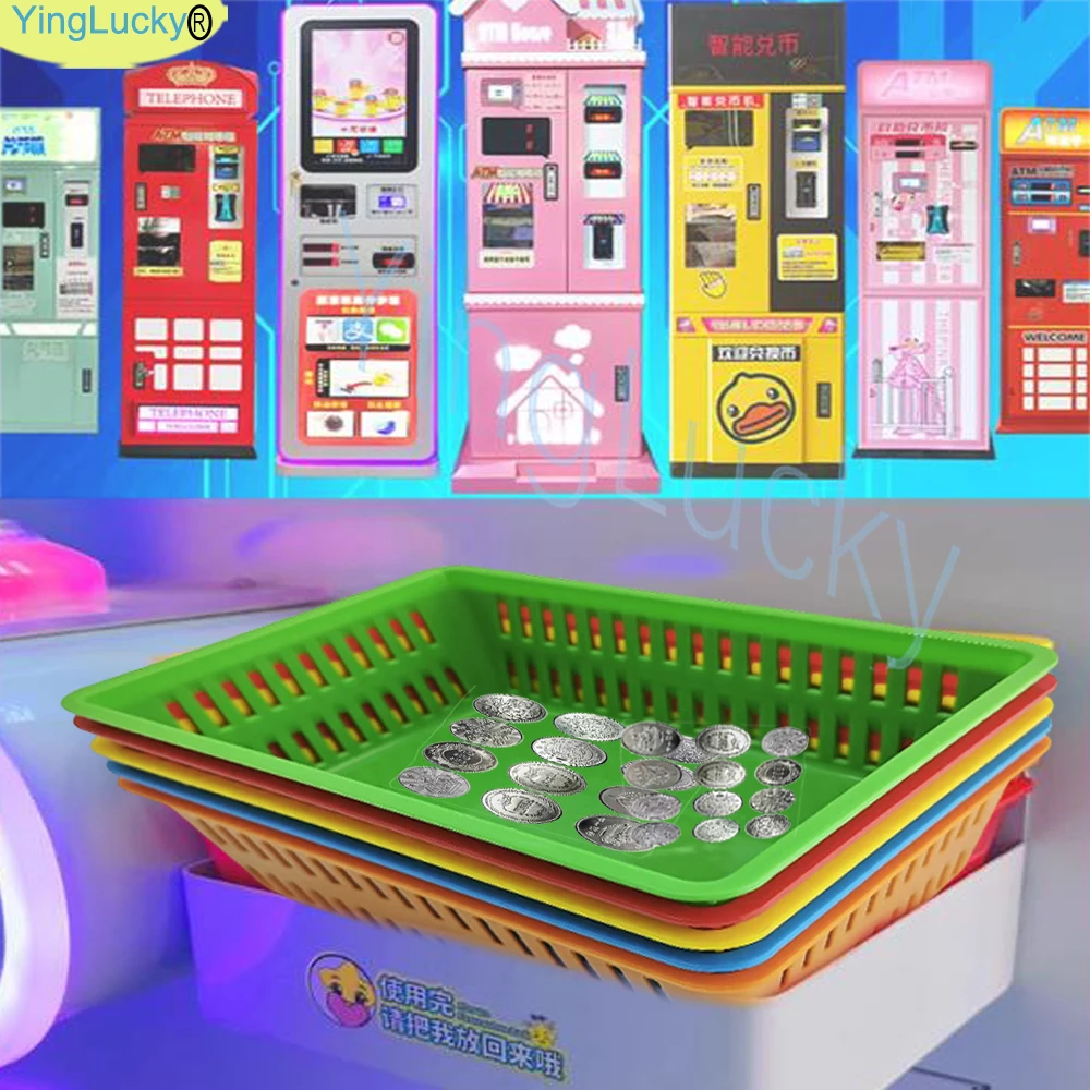 Cesta de fichas Arcade - Almacenamiento duradero para monedas - imagen 4
