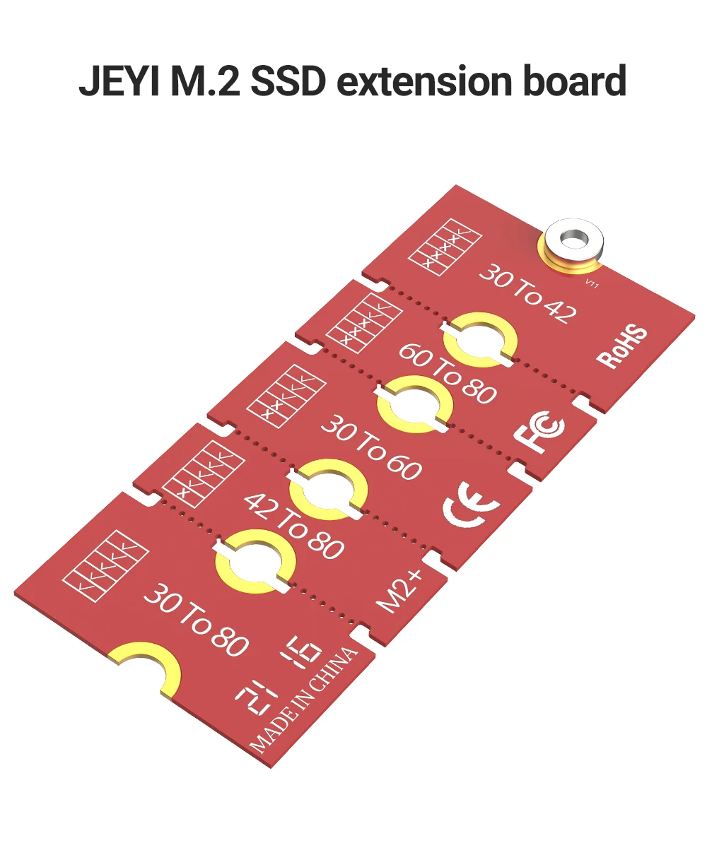 Soporte de extensión JEYI para SSD M.2