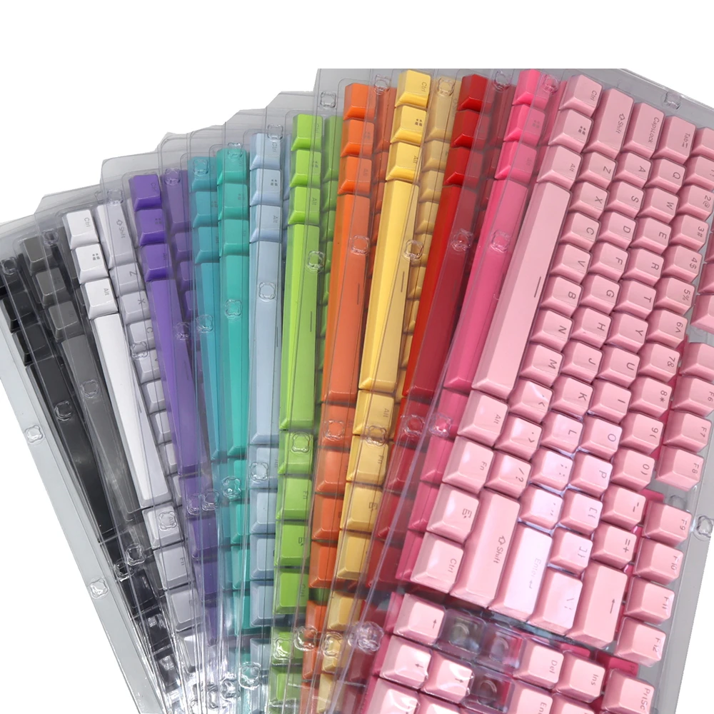 Teclas Traslúcidas PBT/ABS Teclado Mecánico – Doble Disparo OEM - imagen 5