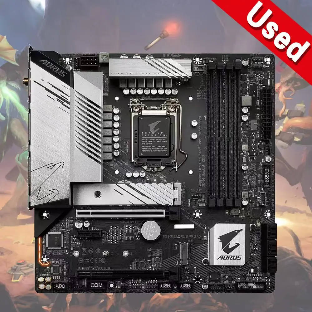 Gigabyte B560M AORUS PRO AX – Placa base Micro ATX DDR4 - imagen 3
