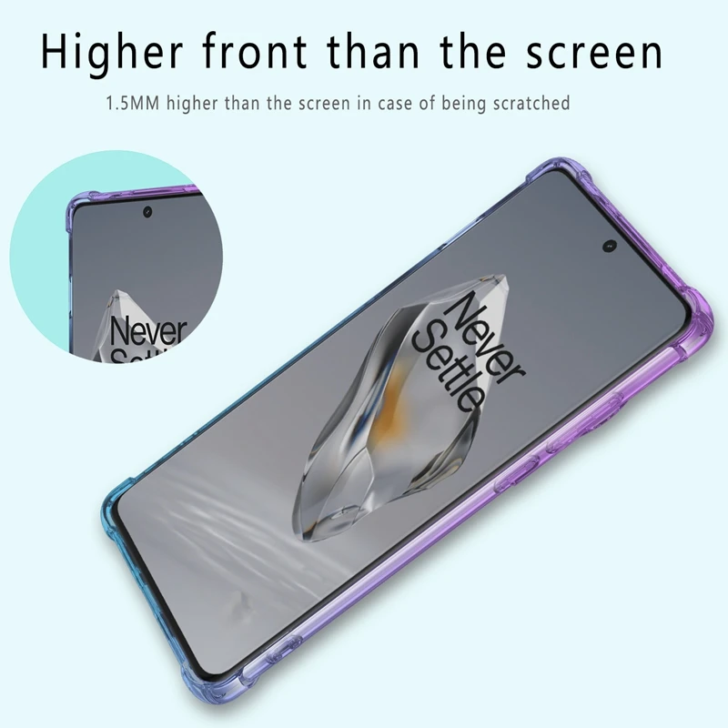 Funda TPU OnePlus Antigolpes Airbag Degradado Elegante Duradera - imagen 5