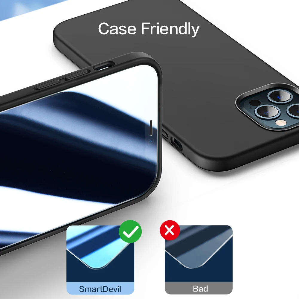 Protector Pantalla iPhone 16 9H SmartDevil Antirrayones - imagen 5