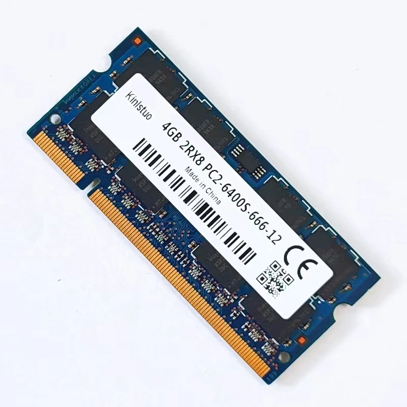 Detalle del módulo DDR2 SODIMM