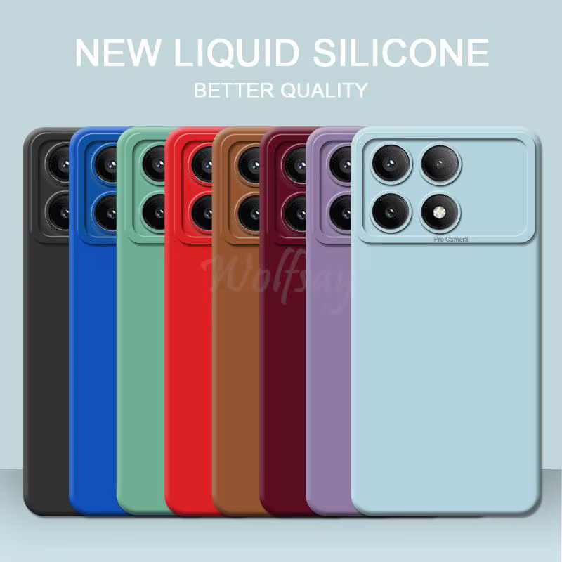 Funda Silicona Líquida Xiaomi POCO X6 Pro – Protección Cámara - imagen 2