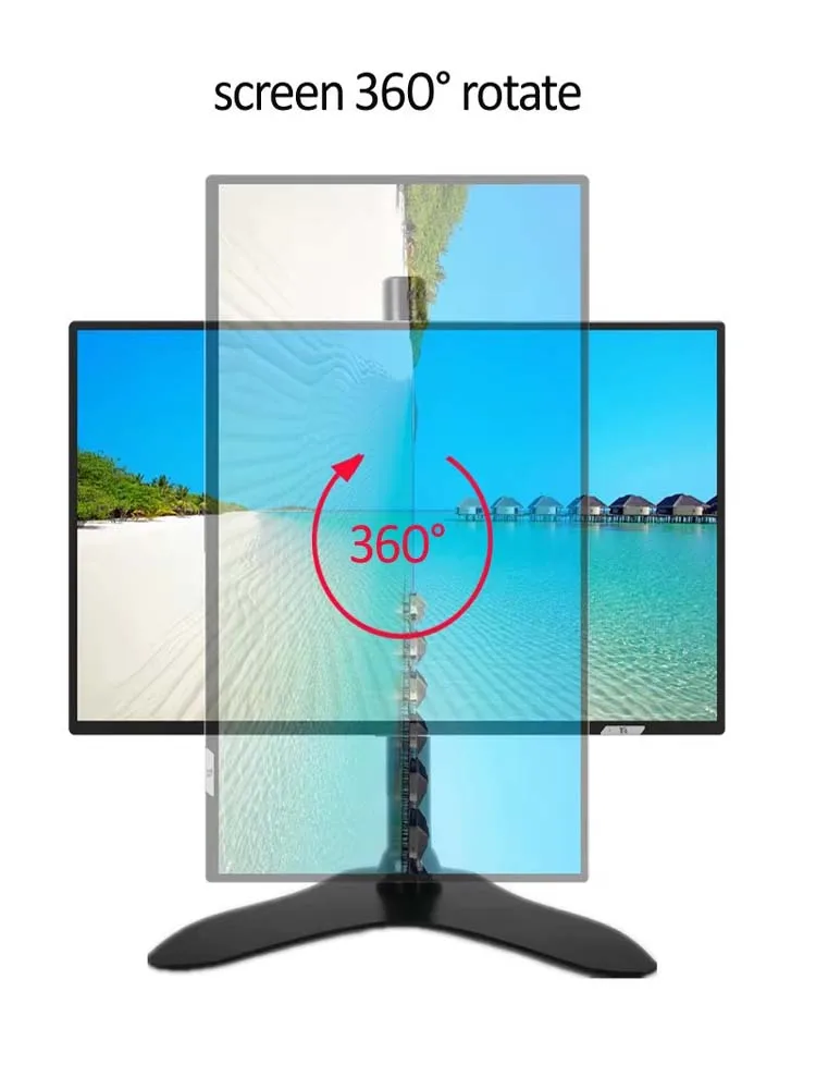 LCD-T700 Soporte Monitor Brazo Giratorio 360° para Pantallas 10-27 - imagen 4