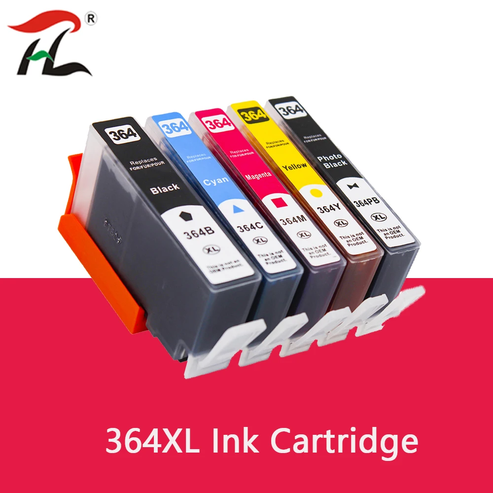 Cartucho HP364 XL negro y color