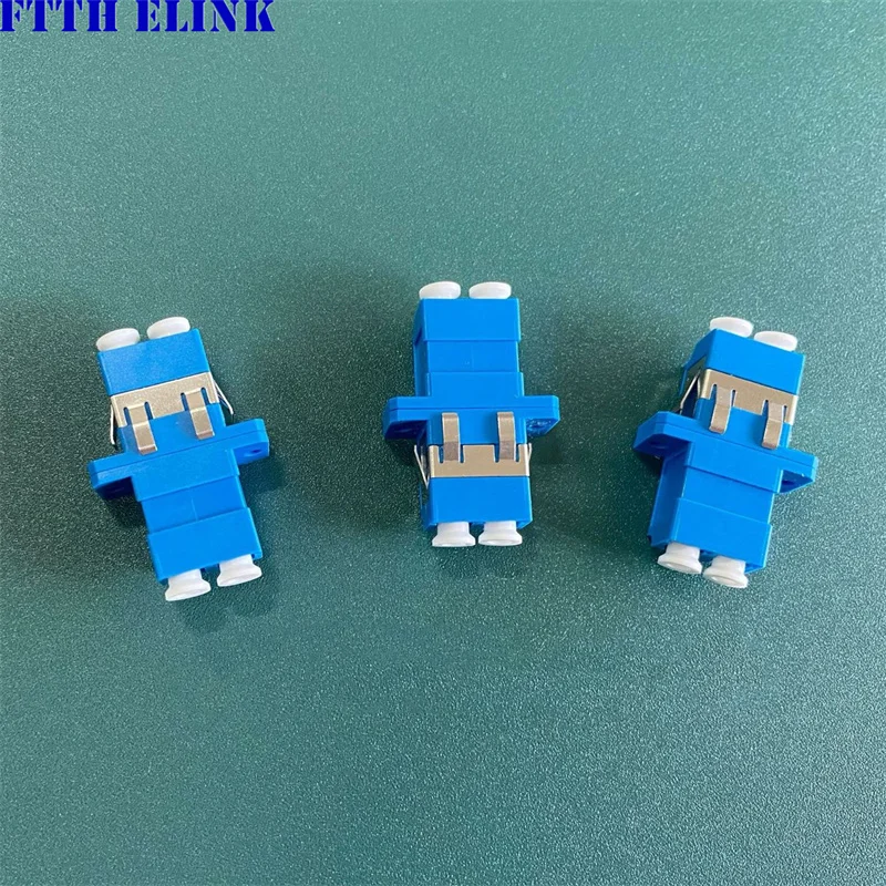 ELINK Adaptador Dúplex LC Clip Metal MPO FTTH