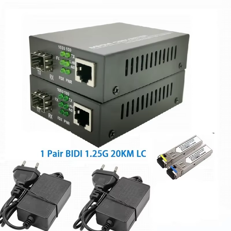 Convertidor SFP a RJ45 Gigabit Ethernet para Switches - imagen 3