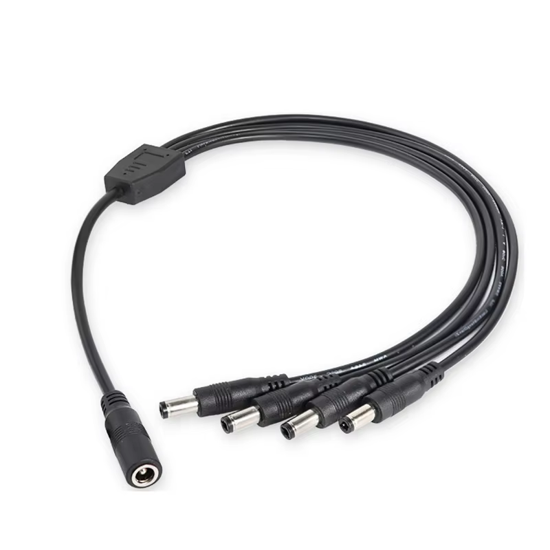 Conectores macho DC 5,5x2,1mm