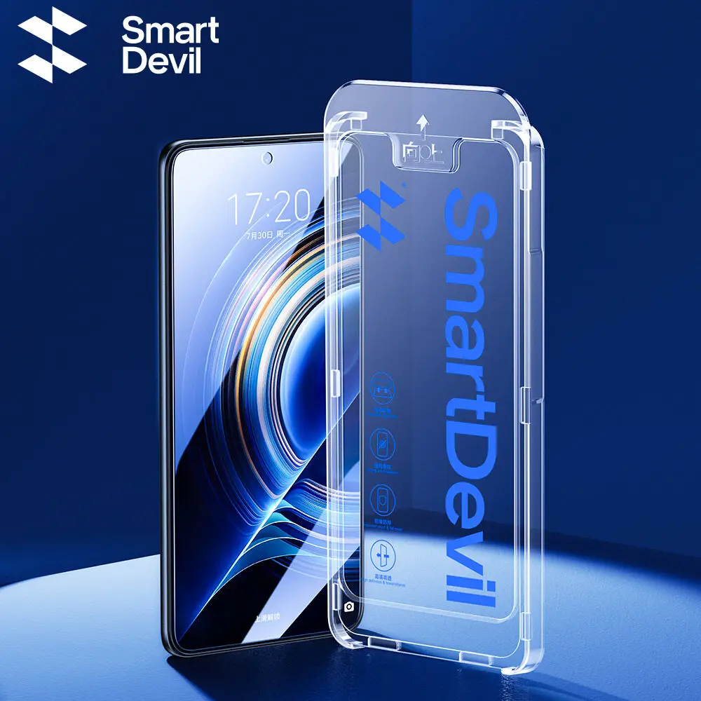 Protector de pantalla SmartDevil visto desde diferentes ángulos