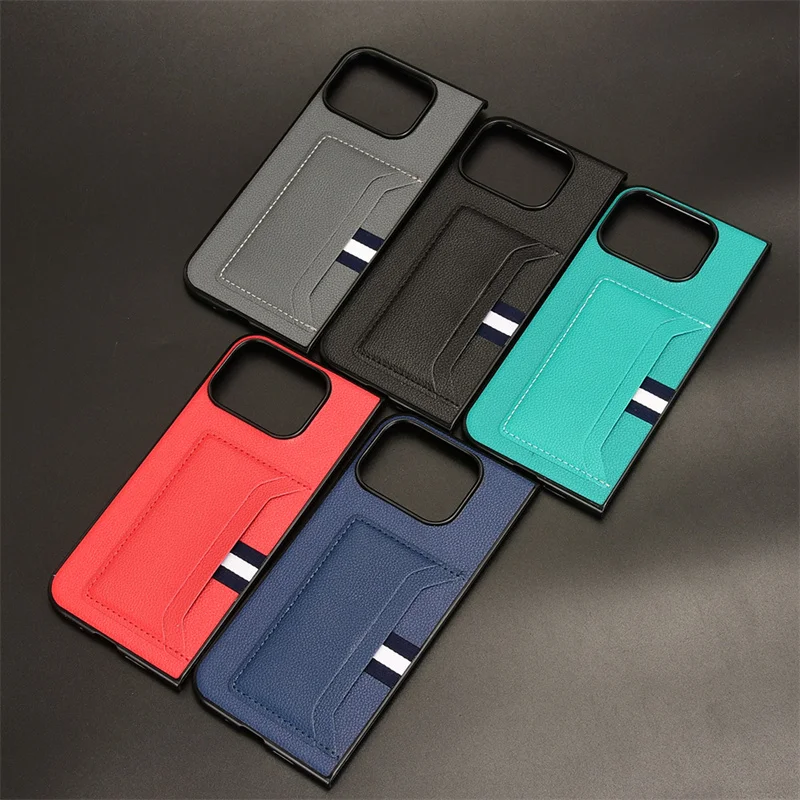 Funda Cuero PU Google Pixel 10/9 Pro Plegable para Tarjetas Antigolpes - imagen 3