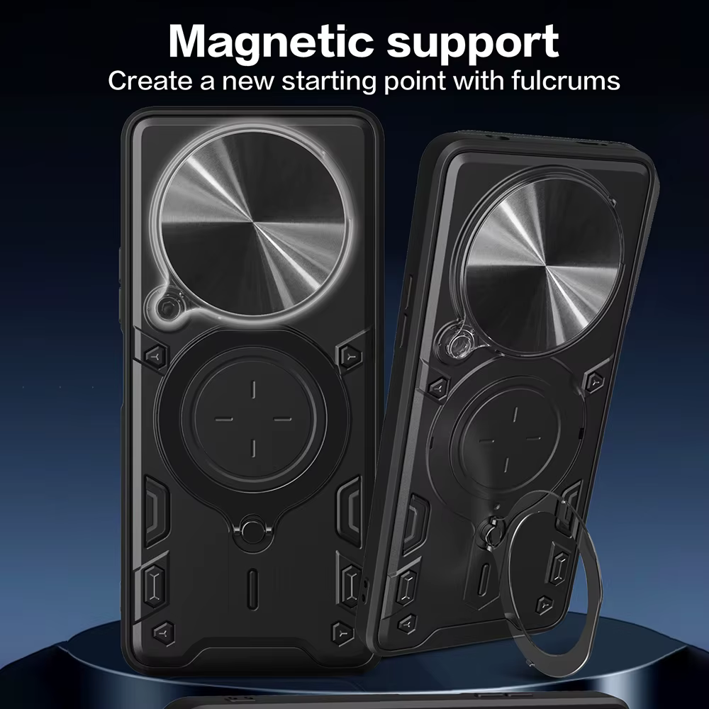 Xiaomi Redmi 14C 4G Funda Armadura Lente Deslizante Anillo Magnético - imagen 5