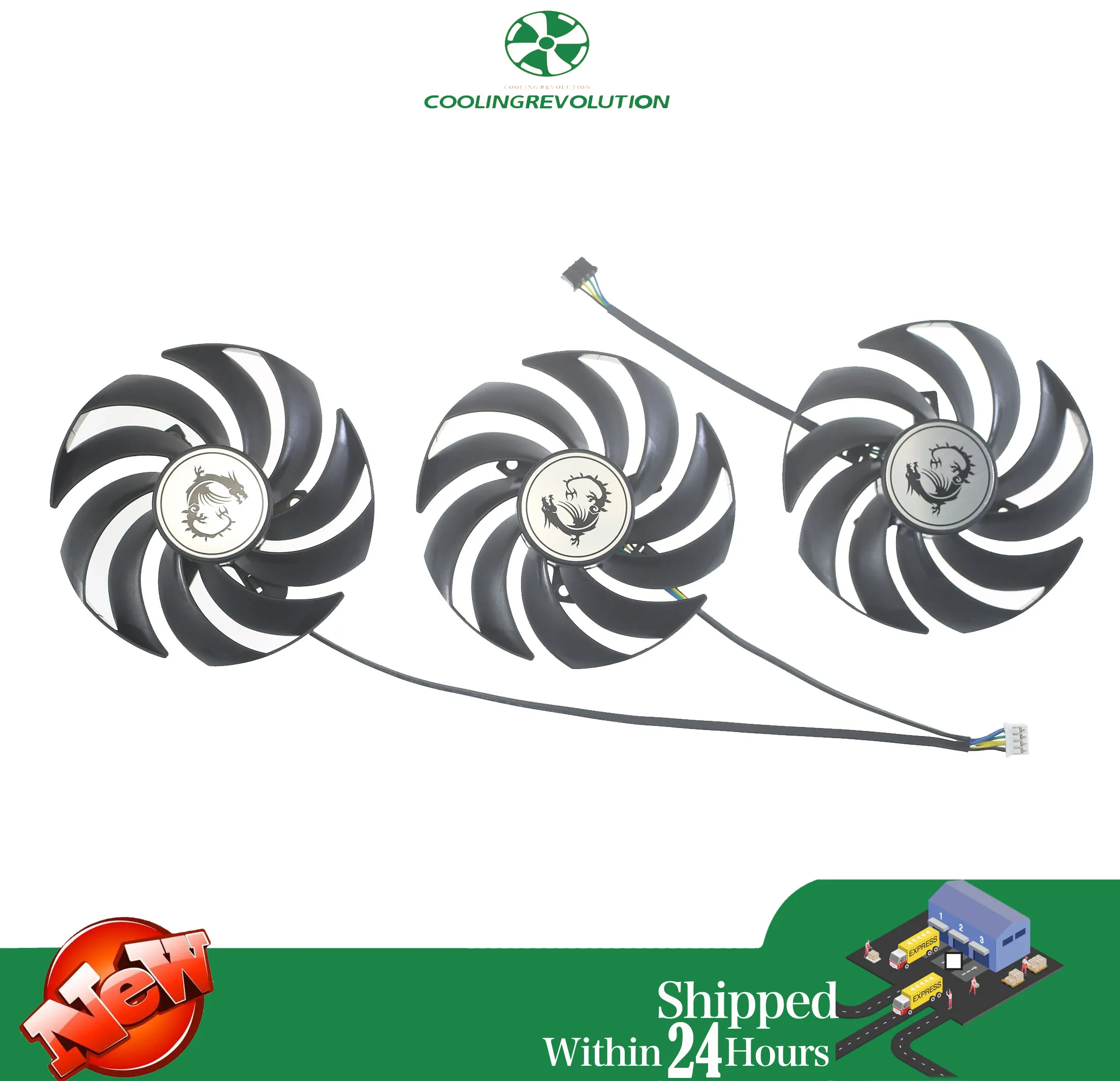 Ventilador PLD09210B12HH vista frontal