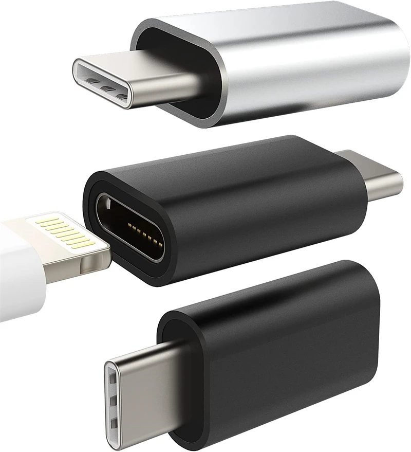 Adaptador Lightning a USB-C metal