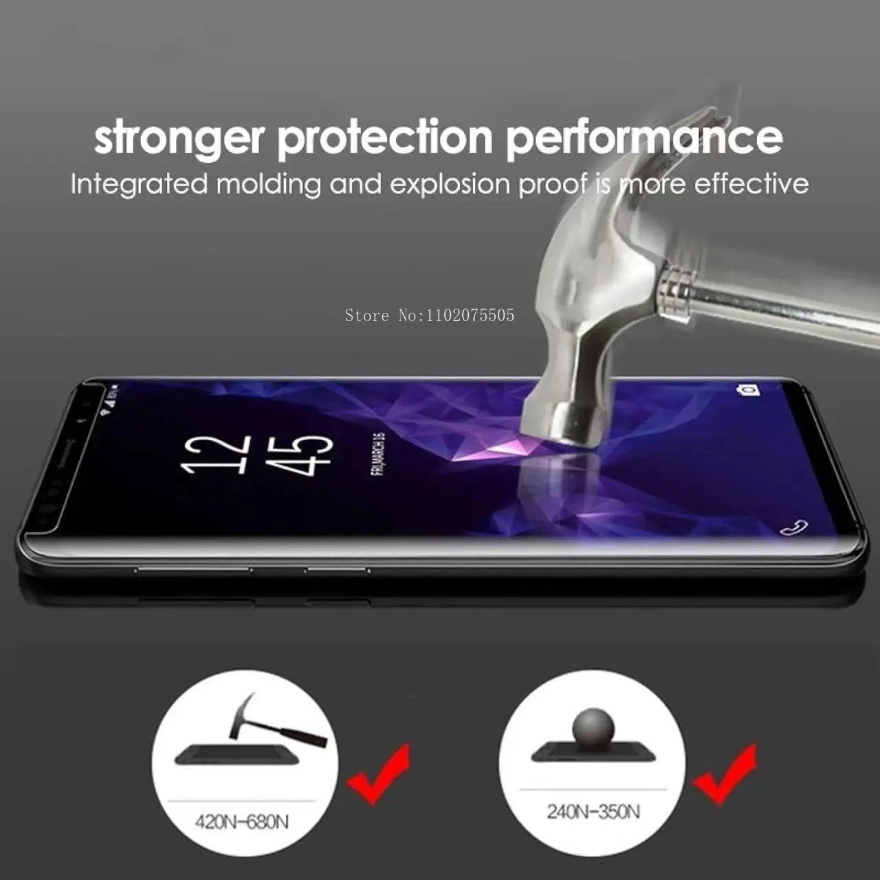 Pegamento UV curvo para Samsung Galaxy Note: Protector pantalla - imagen 2
