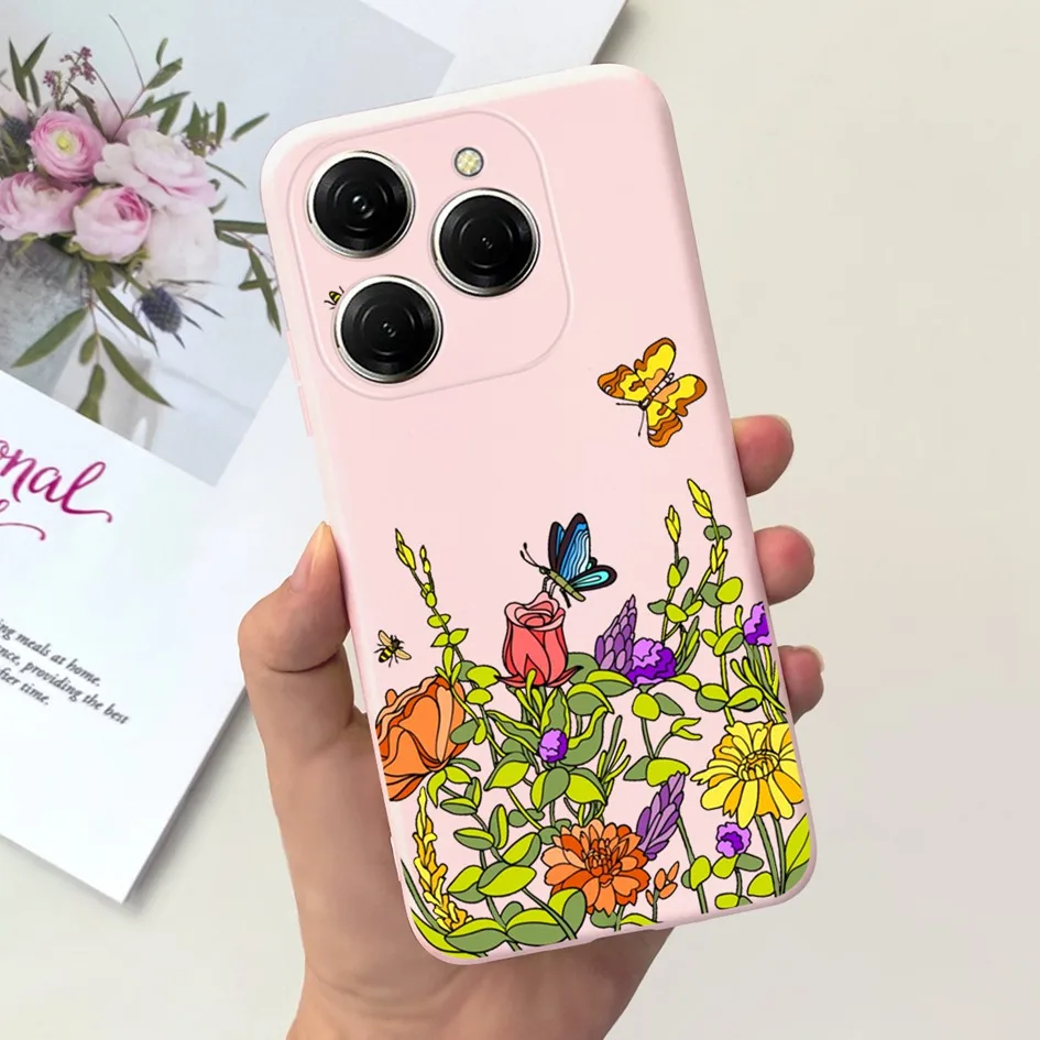 Funda de silicona negra mostrando textura suave