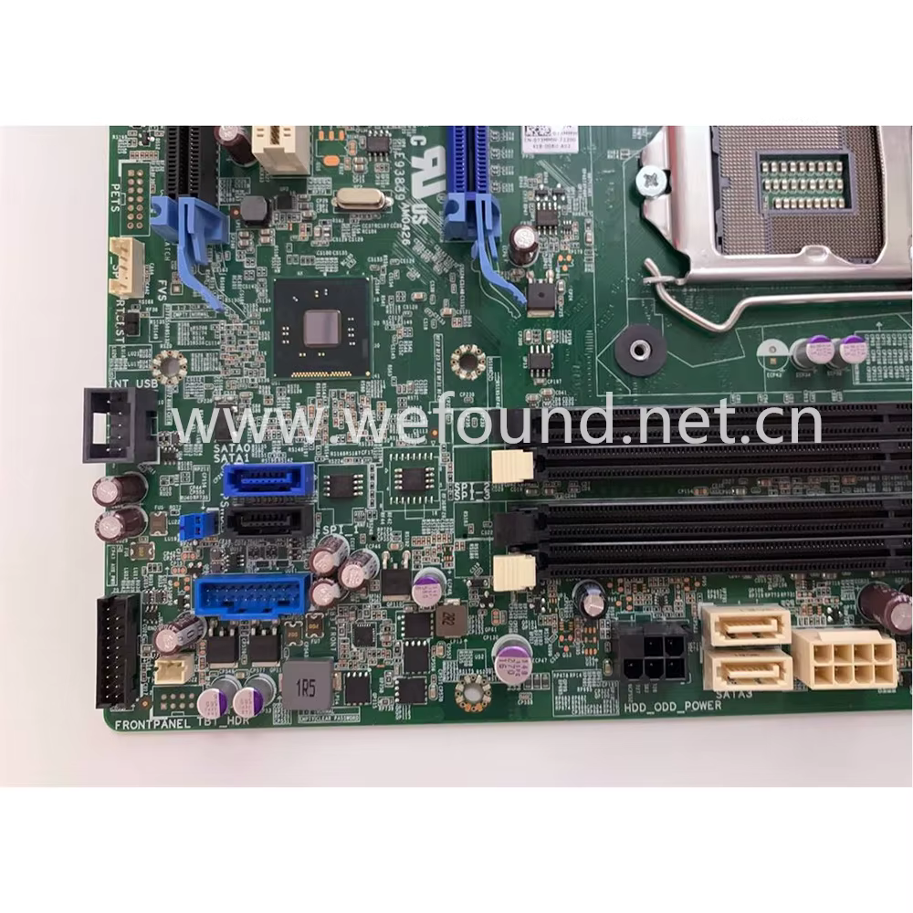 Conectores y distribución de la placa base Dell