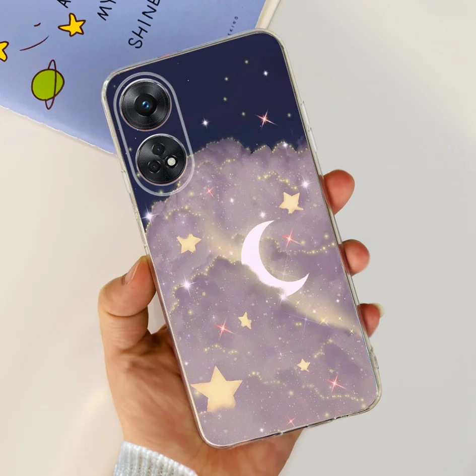Vista frontal de la funda transparente