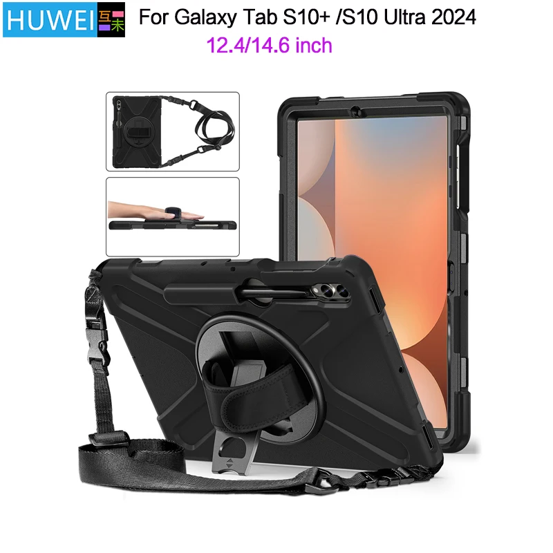 Funda Silicona Samsung Galaxy Tab S10 Ultra / S10 Plus con Soporte Antichoque - imagen 3
