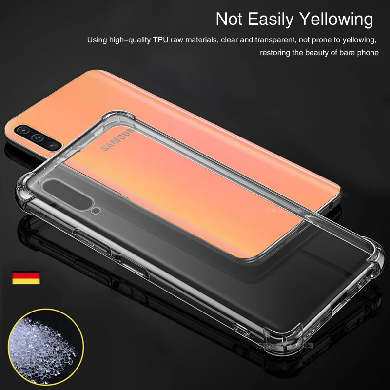 Funda Transparente Airbag Antigolpes Samsung Galaxy Serie A - imagen 5