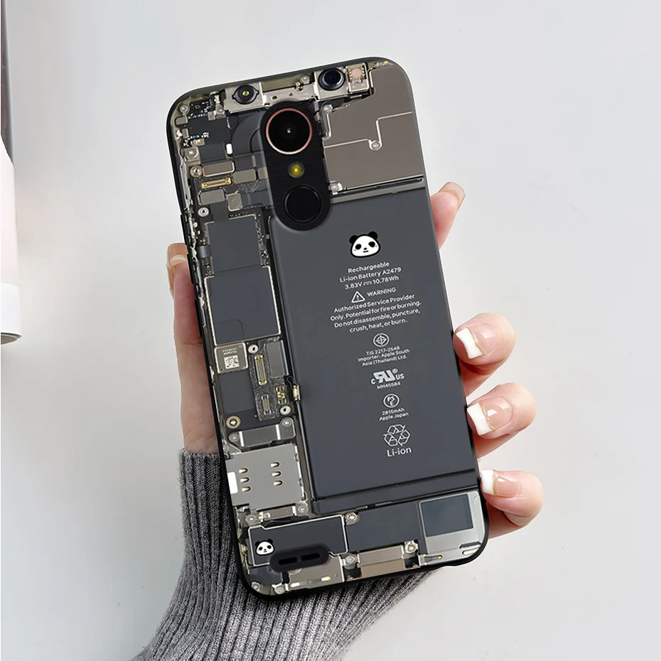 LG K30 Funda TPU Suave Mate Antigolpes Protección – Diseño Delgado - imagen 4