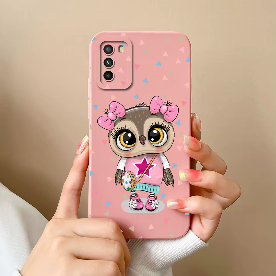 Funda Silicona Xiaomi Poco M3 Pro – Diseño Corazón Protección Cámara - imagen 4