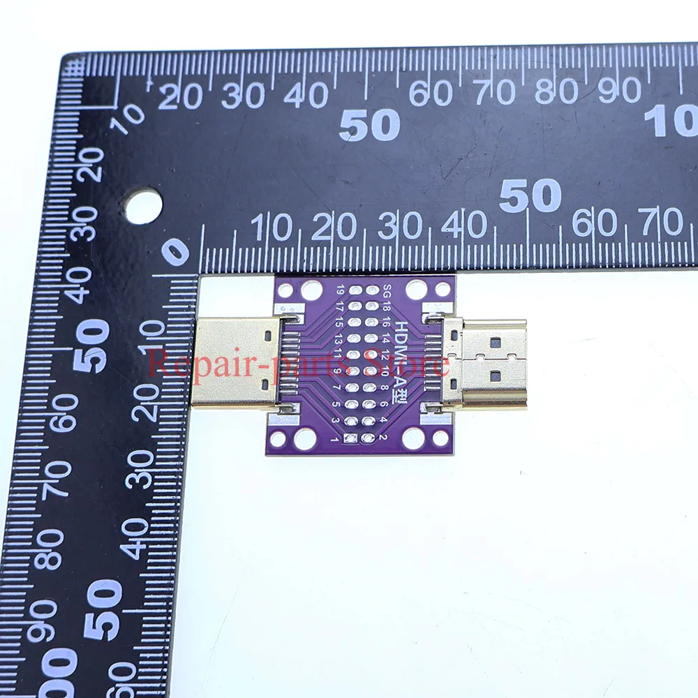 Adaptador HDMI Macho a Hembra – Placa PCB - imagen 2