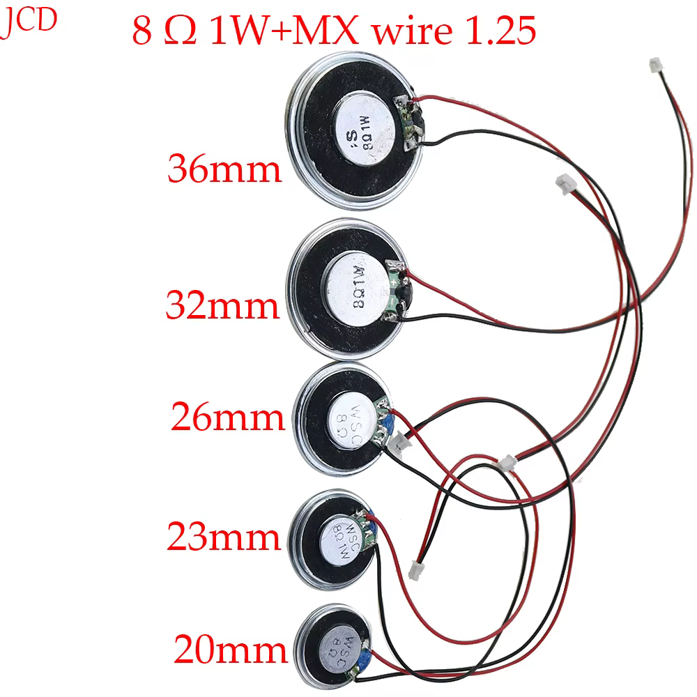 Altavoz Mini Ultradelgado MX1.25 – Sonido Compacto y Claro