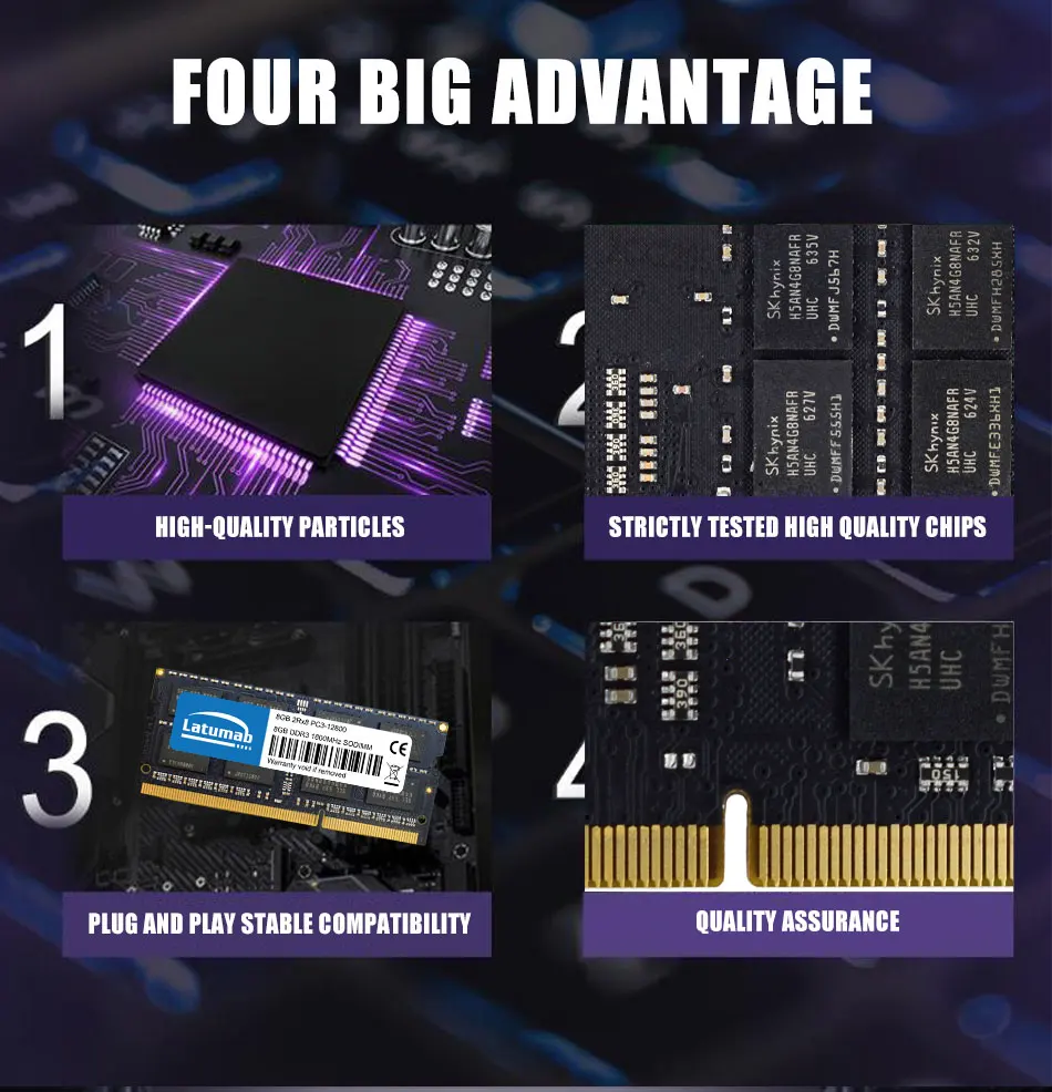 Proceso de inserción del SODIMM