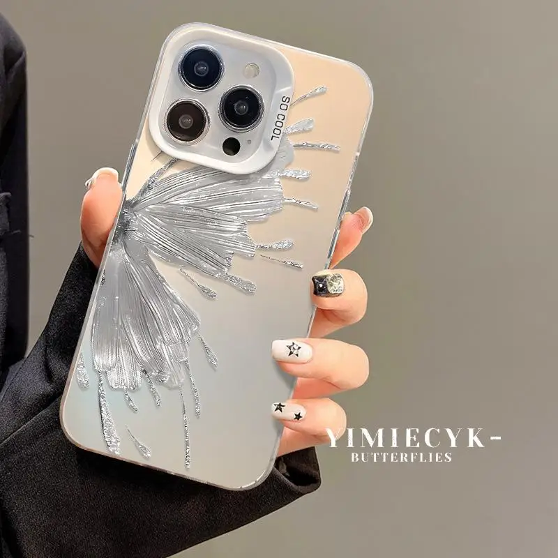 Funda iPhone mariposa con protector de pantalla antirrayas - imagen 4