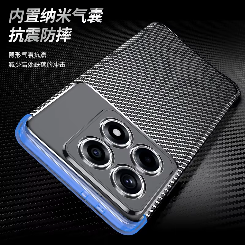 Funda mostrando el diseño trasero y protección de esquinas
