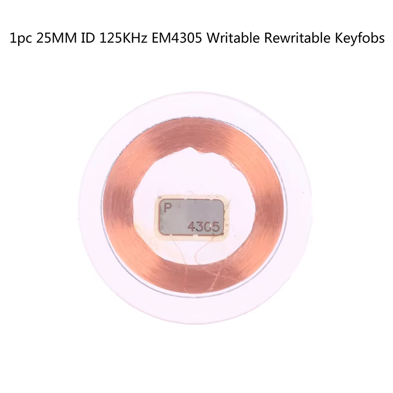 Etiquetas RFID 125 kHz EM4305 T5577 Regrabables Adhesivas - imagen 4