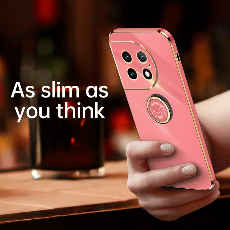 Funda OnePlus Ace 2 Pro con Anillo Soporte Premium Antigolpes
