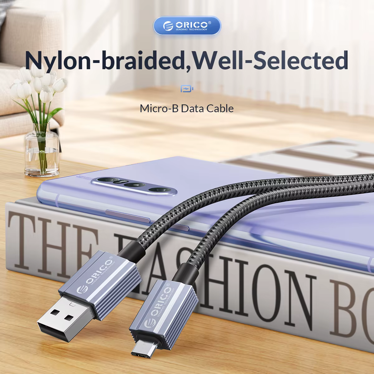 Cable Micro USB ORICO carga y datos