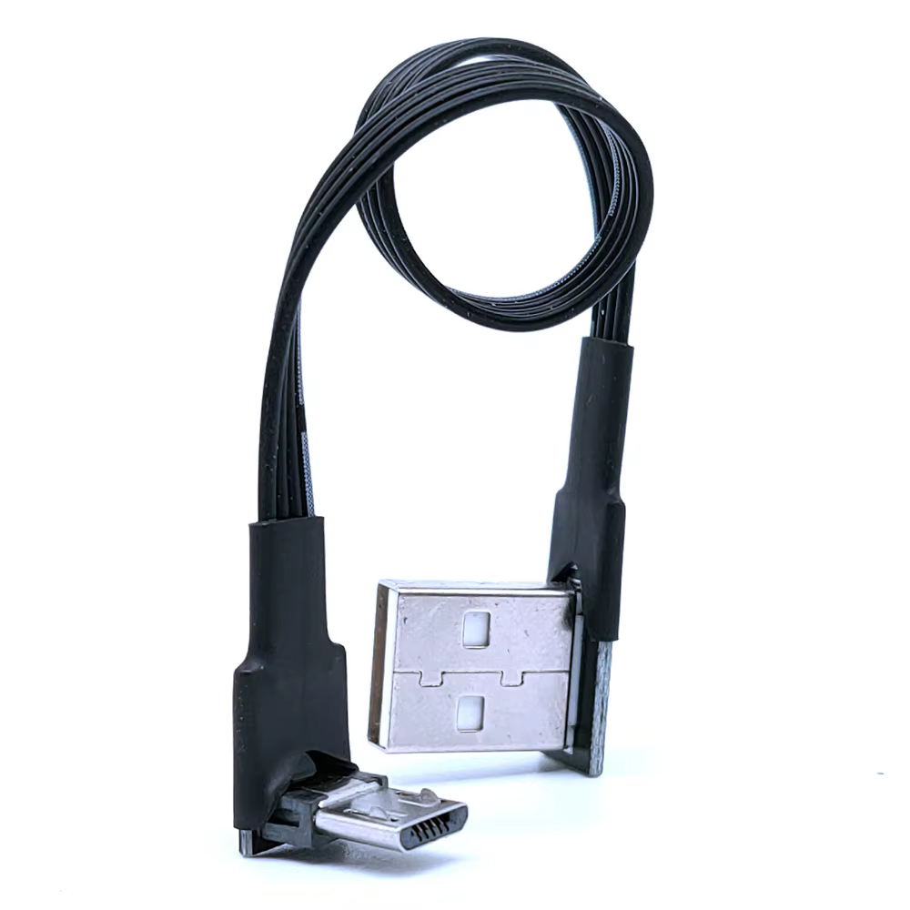 Cable Micro USB 2.0 Angular 90° - Varias Longitudes - imagen 3