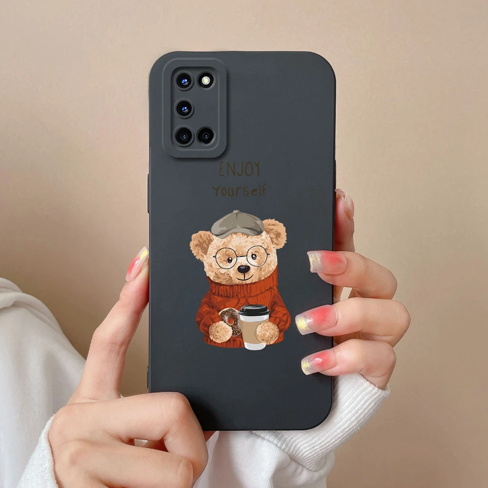 Funda Silicona Líquida Antigolpes para Oppo A52 / A72 / A92 - imagen 3