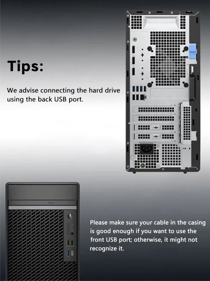 Conector USB-C de la carcasa