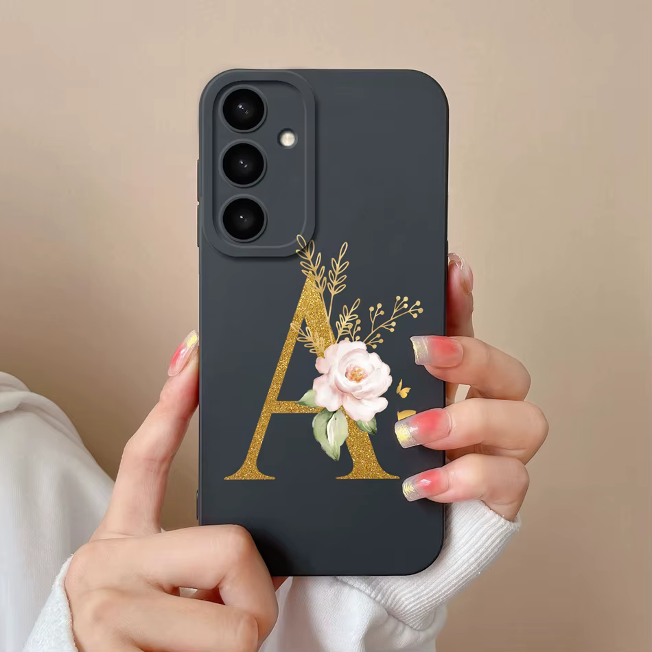 Funda de silicona líquida suave para Samsung Galaxy S24 FE
